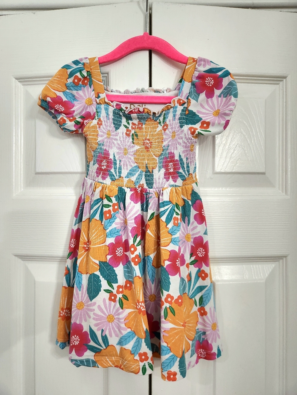 EUC Little Sleepies 18-24m Beachy Blooms Dress With Bloomer